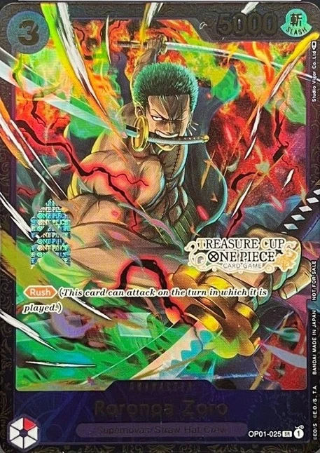 PSA 10 JPN Roronoa Zoro OP01-025 JP